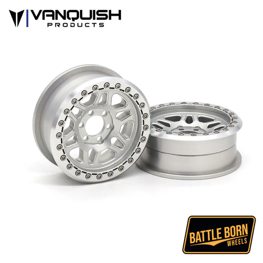 Vanquish Battle Born Wheels Kilo 2.2 Clear - VPS08241