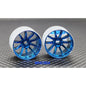 WHC004-0-B 4WD R10 Machine Cutted Chrome Rim (W 0)