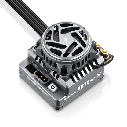 30112620 - XR10 Pro G3X Stock Spec 1/10 160A Sensored Brushless ESC (Titanium Grey)