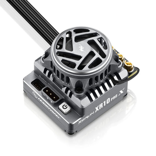 30112620 - XR10 Pro G3X Stock Spec 1/10 160A Sensored Brushless ESC (Titanium Grey)