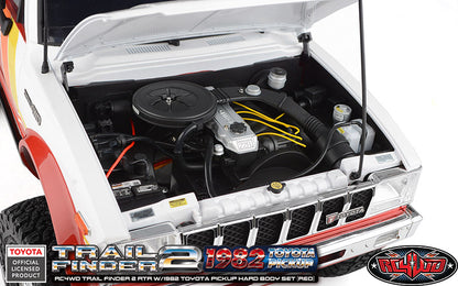 RC4WD Trail Finder 2 RTR W/1982 Toyota Pickup Hard Body Set (Red) Z-RTR0070