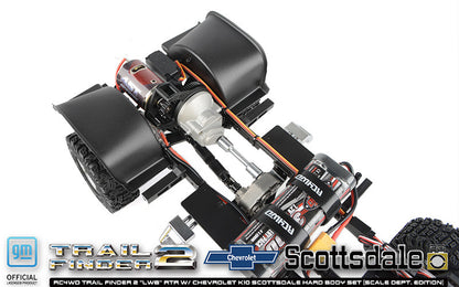 RC4WD Trail Finder 2 "LWB" 1/10 RTR 4WD Scale Truck w/Chevrolet K10 Scottsdale Hard Body (Scale Dept. Edition) w/2.4GHz Transmitter - ZRTR0071