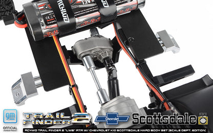 RC4WD Trail Finder 2 "LWB" 1/10 RTR 4WD Scale Truck w/Chevrolet K10 Scottsdale Hard Body (Scale Dept. Edition) w/2.4GHz Transmitter - ZRTR0071