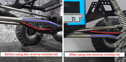 H-TECH CNC Aluminum Reverse rotation kit for Vanquish VRD MULLET