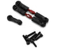 ARA340217 Arrma Mojave Grom Aluminum Adjustable Steering Link (Set B) (Red) (2)