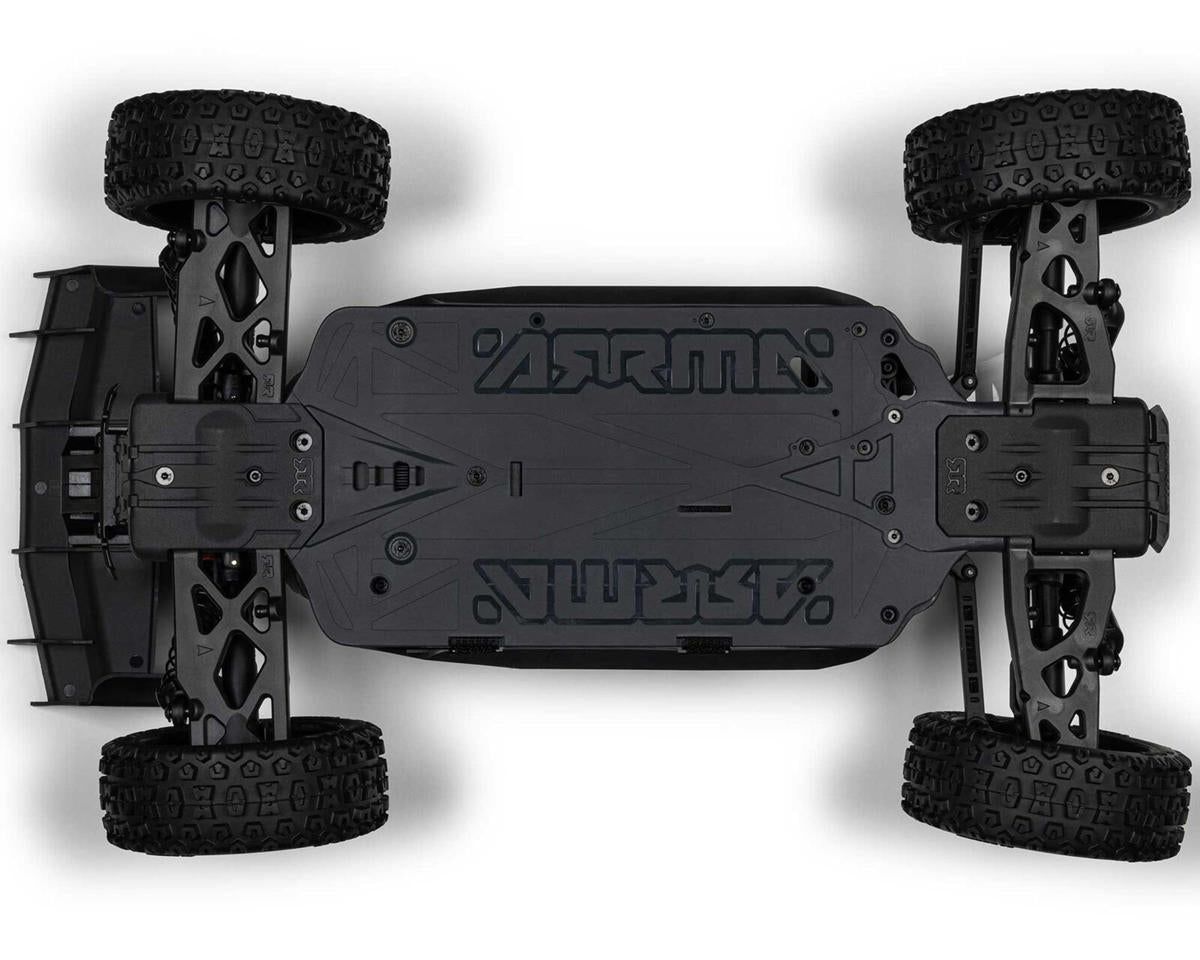 Arrma Typhon Mega 665 1/8 4WD Electric Buggy (Yellow) w/SLT2 2.4GHz Radio - ARA4206V4T2