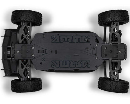 Arrma Typhon Mega 665 1/8 4WD Electric Buggy (Yellow) w/SLT2 2.4GHz Radio - ARA4206V4T2