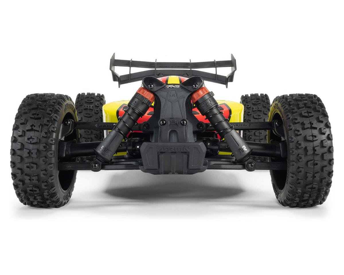 Arrma Typhon Mega 665 1/8 4WD Electric Buggy (Yellow) w/SLT2 2.4GHz Radio - ARA4206V4T2