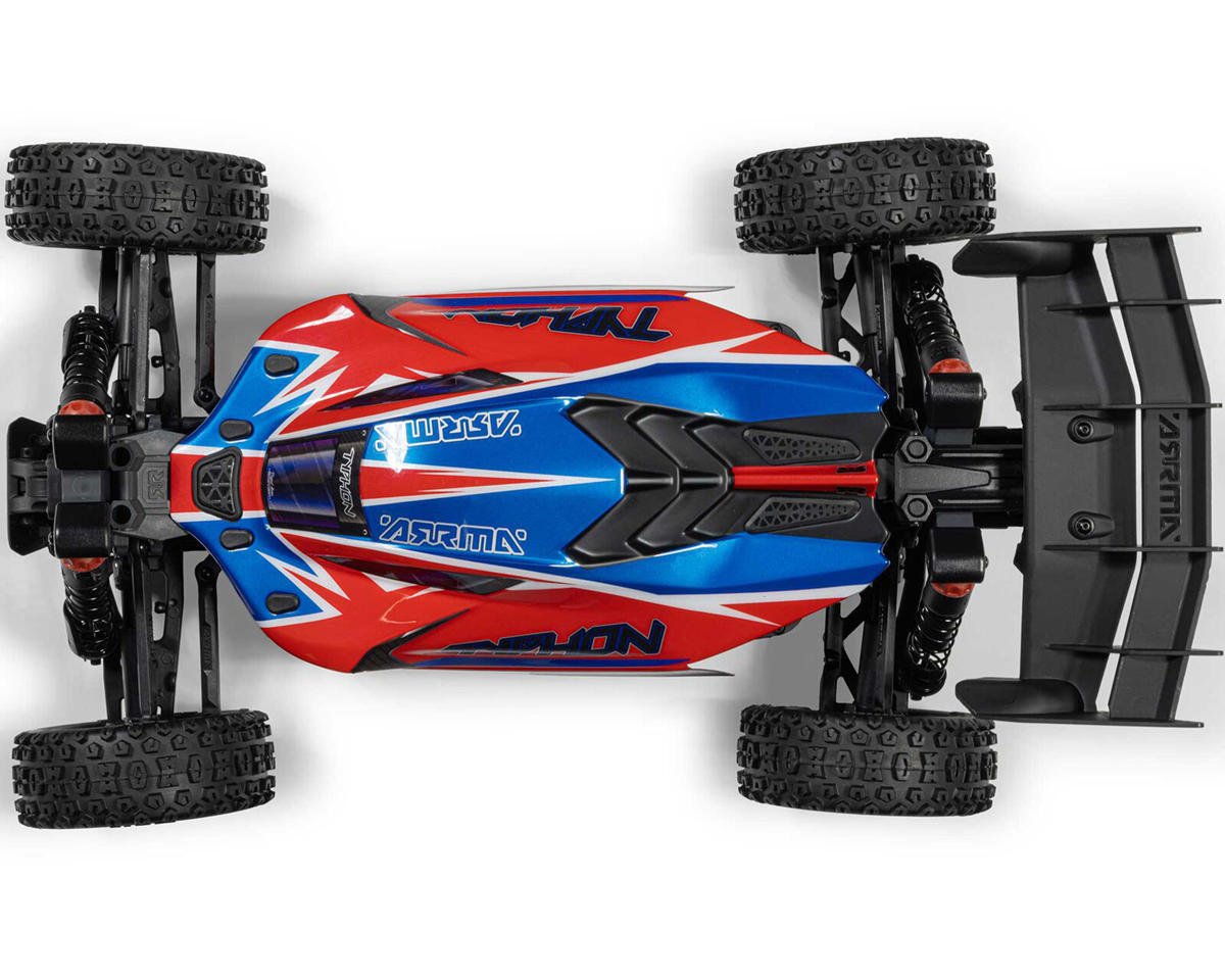 Arrma Typhon Mega 665 1/8 4WD Electric Buggy (Red) w/SLT2 2.4GHz Radio - ARA4206V4T3