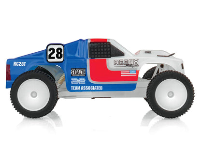 TA RC28T Zoom 1/28 RTR 2WD Micro RC10T Truck w/2.4GHz Radio, Integrated Battery & USB-C Cable - 20167
