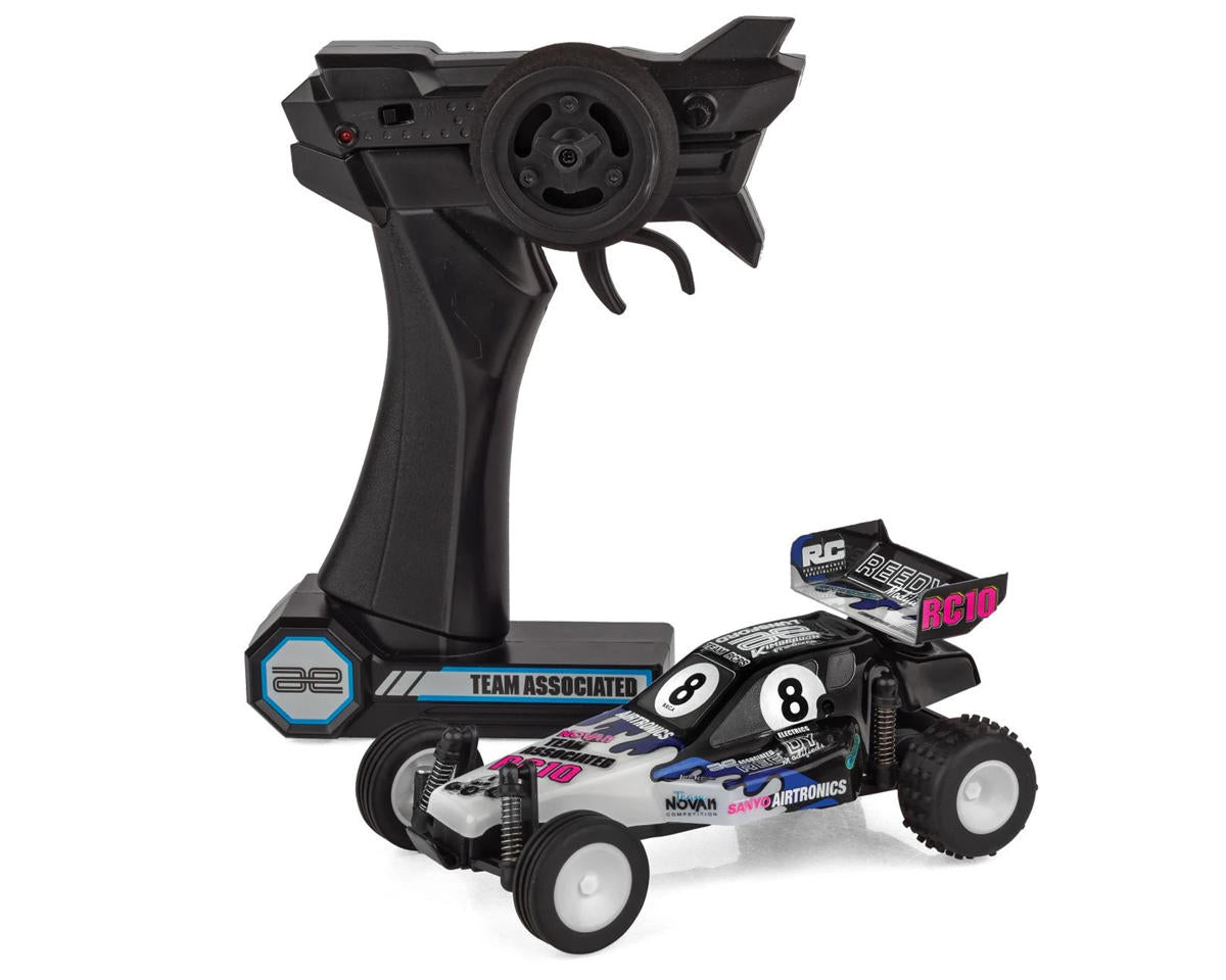 Team Associated RC28 Zoom Brian Kinwald Edition 1/28 RTR 2WD Micro RC10 Buggy w/2.4GHz Radio, Integrated Battery & USB-C Cable - 20172