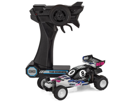 Team Associated RC28 Zoom Brian Kinwald Edition 1/28 RTR 2WD Micro RC10 Buggy w/2.4GHz Radio, Integrated Battery & USB-C Cable - 20172
