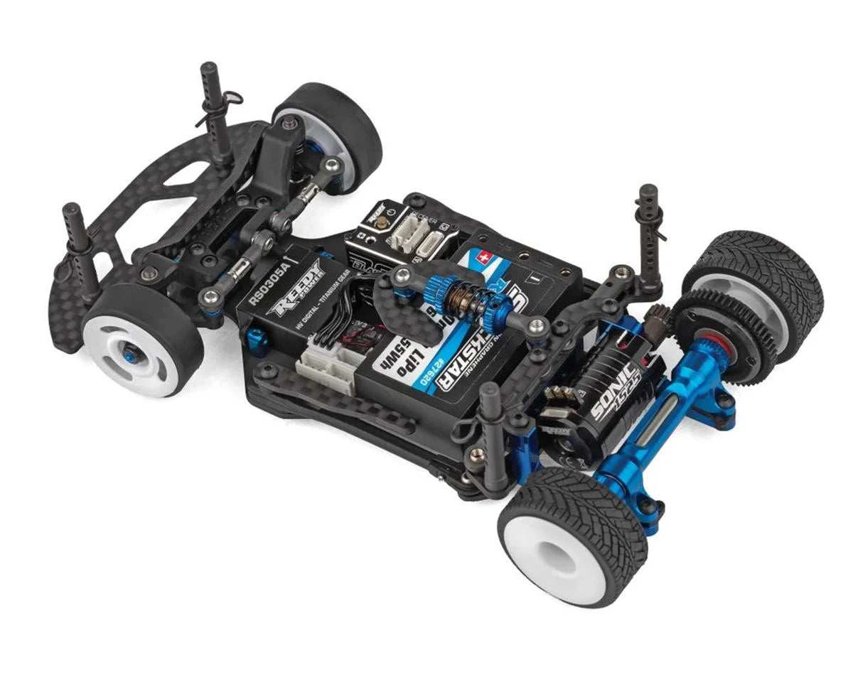 20194 Team Associated RC28R.1 1/28 2WD Electric On-Road Competition Team Kit (Clear) w/Radbody Mako X Body, Wheels & Tires