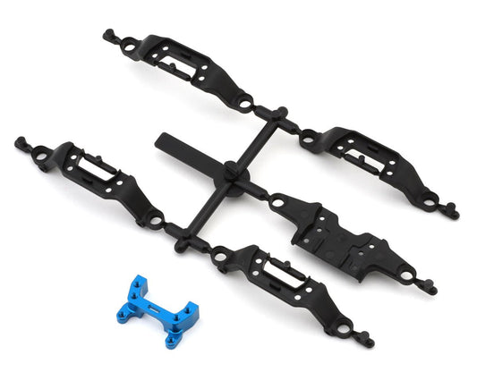 RC28R Upper & Lower Front Suspension Arm Set - 21634