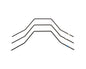 71129 FT RC10T6.1 Rear Anti-Roll Bar Set