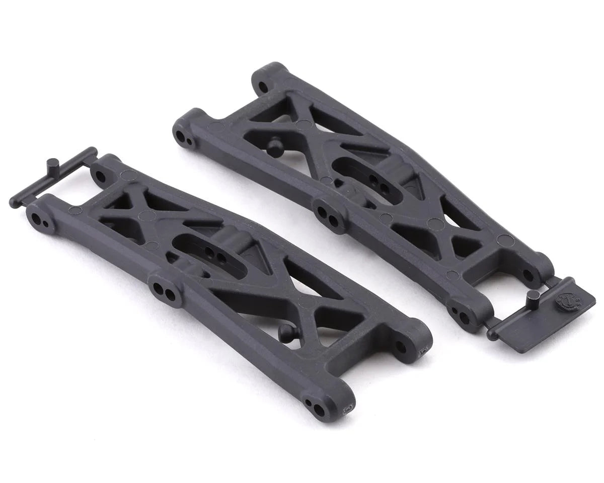 71139 RC10T6.2 FT Front Suspension Arms, Gull Wing, Carbon