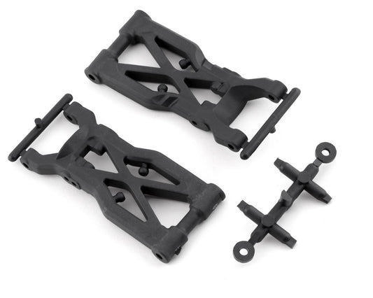 92298 RC10B74 FT Rear Suspension Arms, Carbon