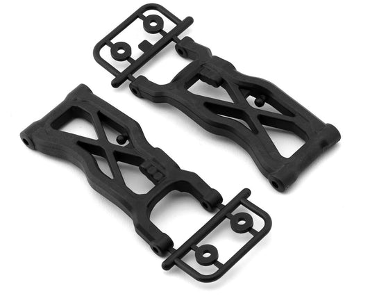 92409 - RC10B7 FT Rear Suspension Arms, Carbon