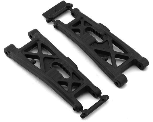 92411 - RC10B7 FT Front Suspension Arms, Carbon
