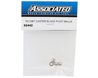 92442 Team Associated RC10B7 Caster Block Pivot Balls