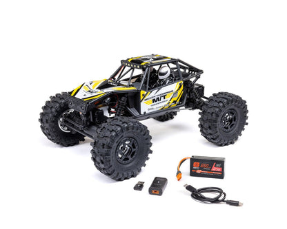 AXI-1750T2 Axial UTB18 Capra 4WS 1/18 RTR 4WD Unlimited Trail Buggy (Yellow) w/2.4GHz Radio, Battery & Charger