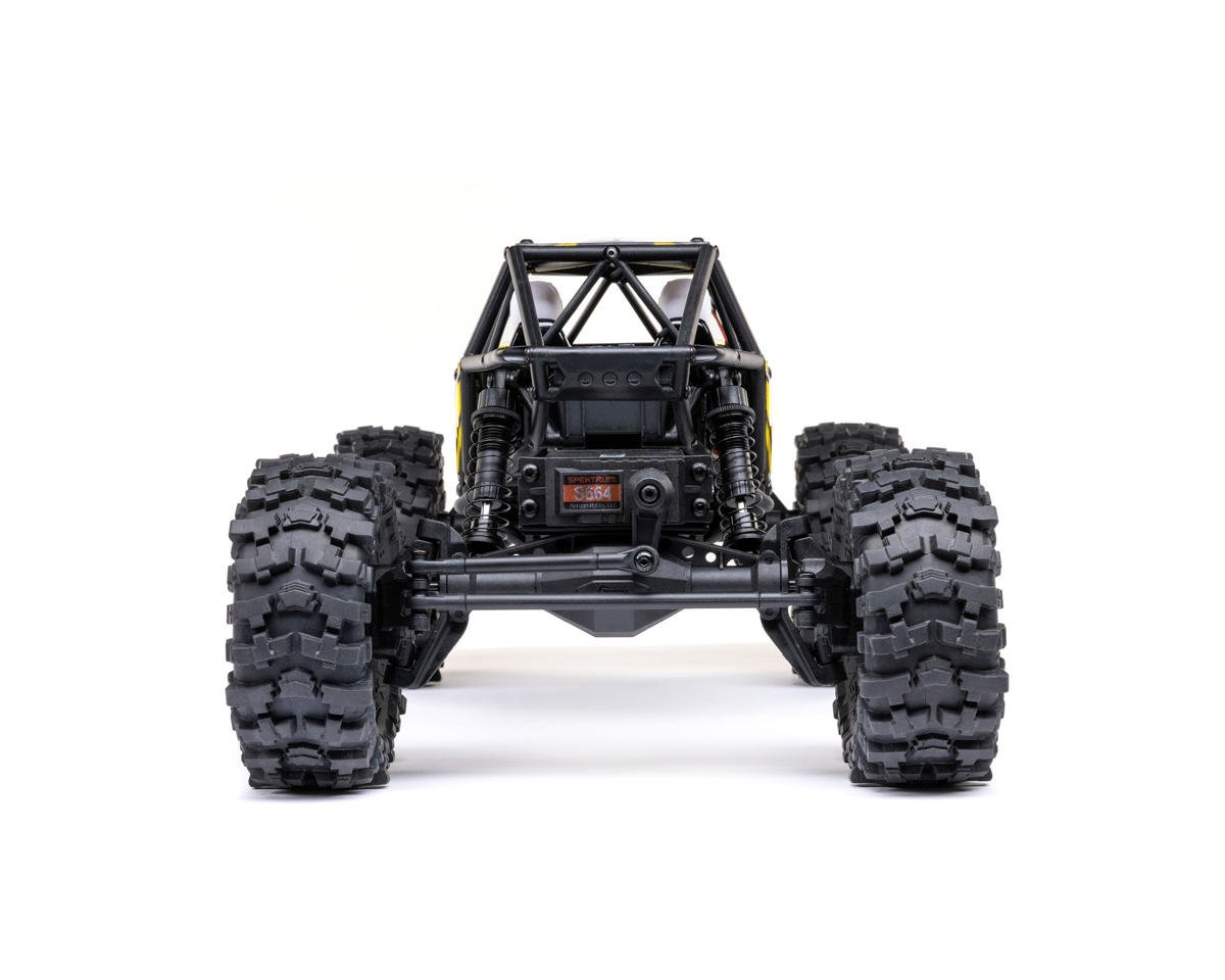 AXI-1750T2 Axial UTB18 Capra 4WS 1/18 RTR 4WD Unlimited Trail Buggy (Yellow) w/2.4GHz Radio, Battery & Charger