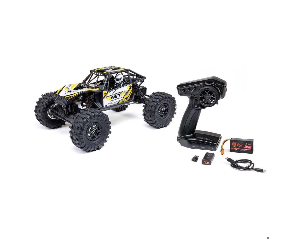 AXI-1750T2 Axial UTB18 Capra 4WS 1/18 RTR 4WD Unlimited Trail Buggy (Yellow) w/2.4GHz Radio, Battery & Charger