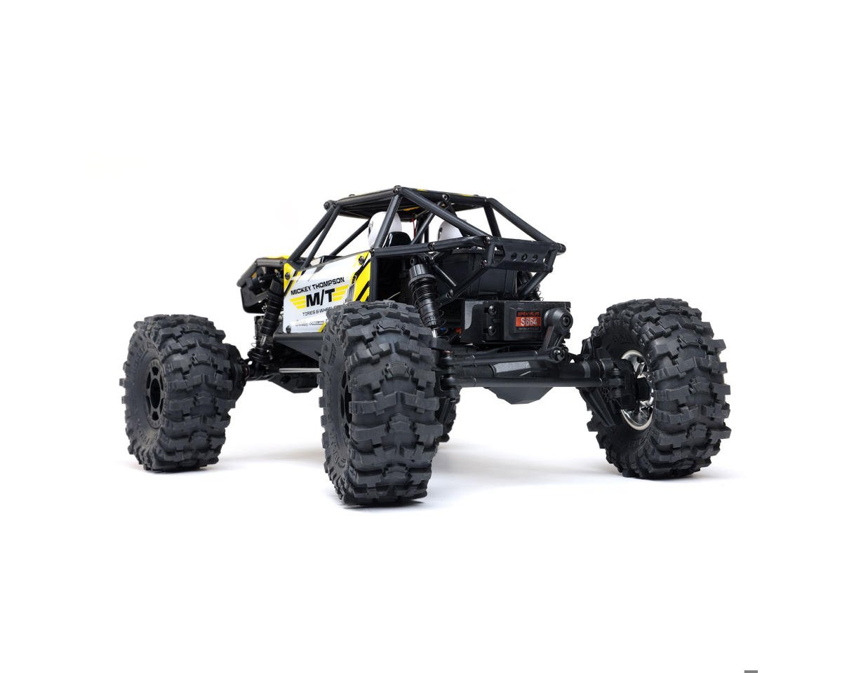 AXI-1750T2 Axial UTB18 Capra 4WS 1/18 RTR 4WD Unlimited Trail Buggy (Yellow) w/2.4GHz Radio, Battery & Charger