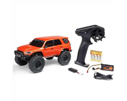 AXI-2035T1 Axial SCX24 Toyota 4Runner 1/24 4WD RTR Scale Mini Crawler (Orange) w/2.4GHz Radio, Battery & Charger