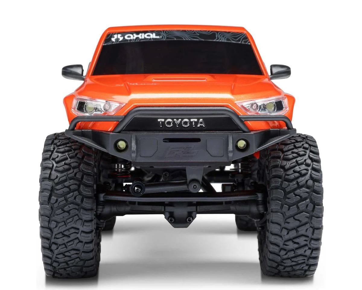 AXI-2035T1 Axial SCX24 Toyota 4Runner 1/24 4WD RTR Scale Mini Crawler (Orange) w/2.4GHz Radio, Battery & Charger