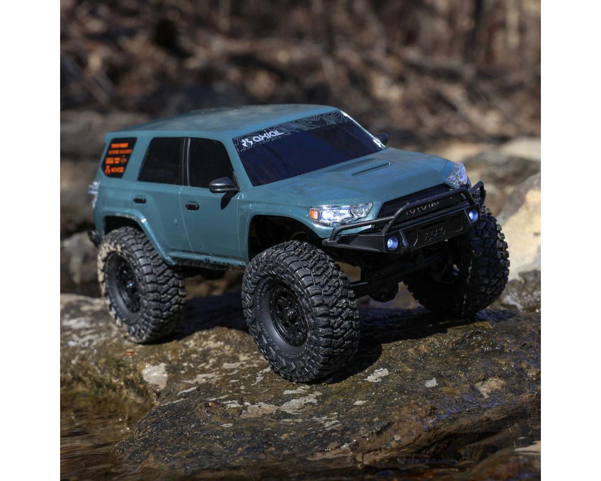 AXI-2035T2 Axial SCX24 Toyota 4Runner 1/24 4WD RTR Scale Mini Crawler (Grey) w/2.4GHz Radio, Battery & Charger