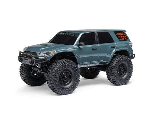 AXI-2035T2 Axial SCX24 Toyota 4Runner 1/24 4WD RTR Scale Mini Crawler (Grey) w/2.4GHz Radio, Battery & Charger