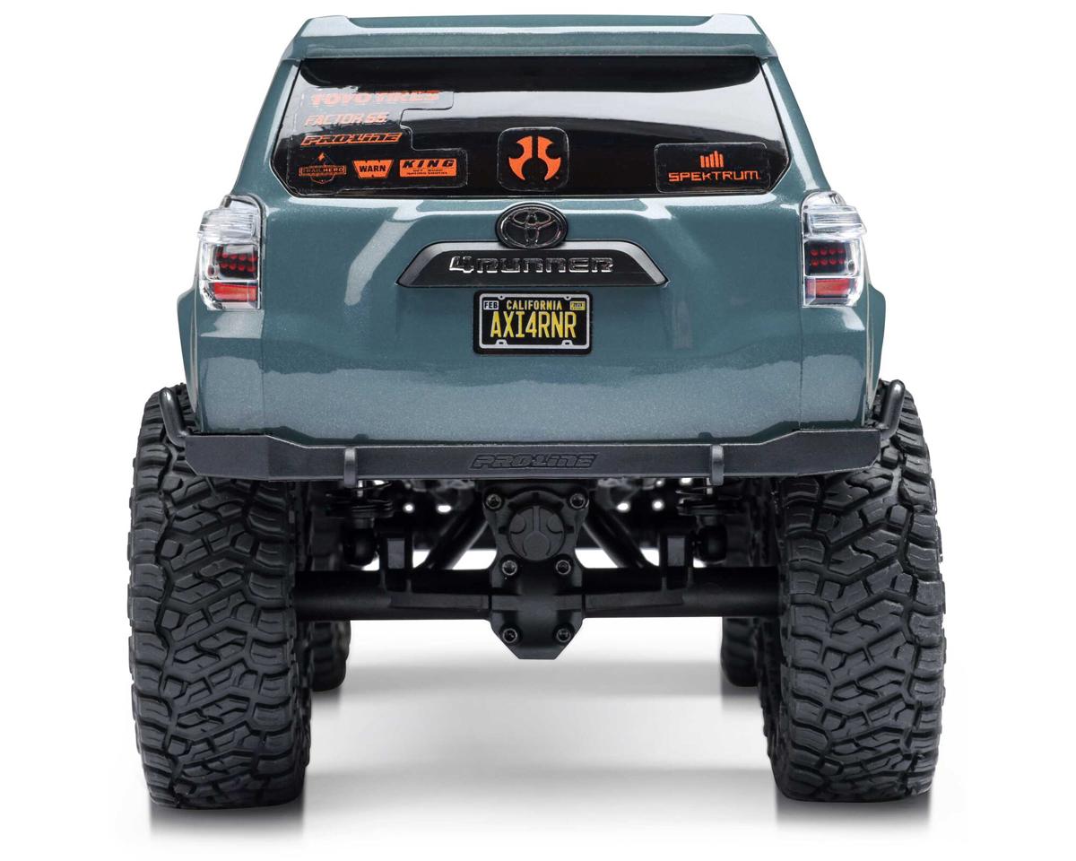 AXI-2035T2 Axial SCX24 Toyota 4Runner 1/24 4WD RTR Scale Mini Crawler (Grey) w/2.4GHz Radio, Battery & Charger