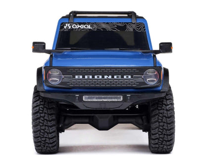 Axial SCX30 Ford Bronco 1/30 4WD RTR Scale Mini Crawler w/2.4GHz Radio, Battery & Charger (Blue) - AXI-2048T1