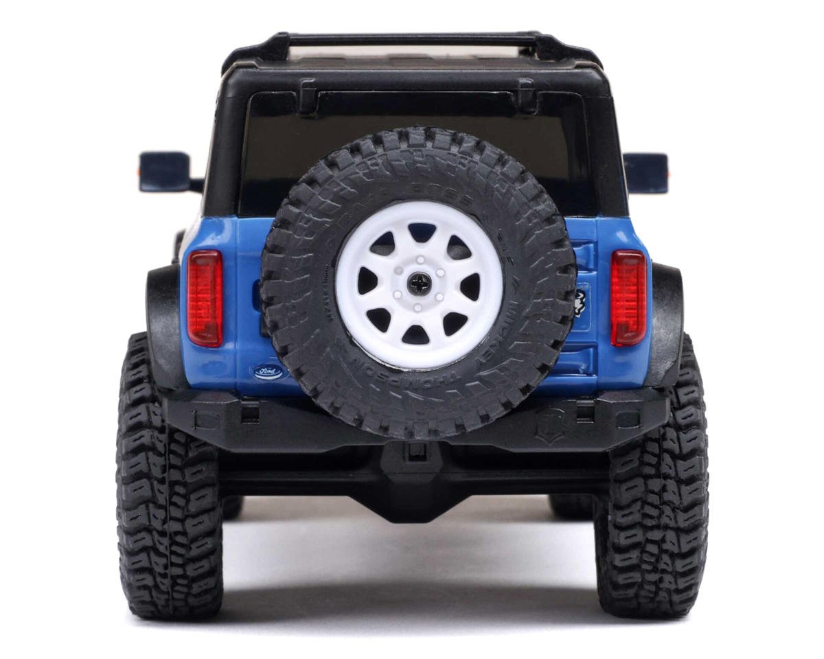 Axial SCX30 Ford Bronco 1/30 4WD RTR Scale Mini Crawler w/2.4GHz Radio, Battery & Charger (Blue) - AXI-2048T1