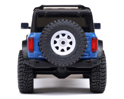 Axial SCX30 Ford Bronco 1/30 4WD RTR Scale Mini Crawler w/2.4GHz Radio, Battery & Charger (Blue) - AXI-2048T1