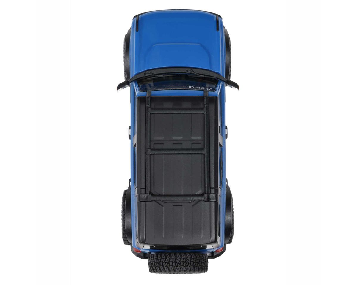 Axial SCX30 Ford Bronco 1/30 4WD RTR Scale Mini Crawler w/2.4GHz Radio, Battery & Charger (Blue) - AXI-2048T1