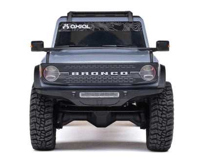 Axial SCX30 Ford Bronco 1/30 4WD RTR Scale Mini Crawler w/2.4GHz Radio, Battery & Charger (Gray) - AXI-2048T2