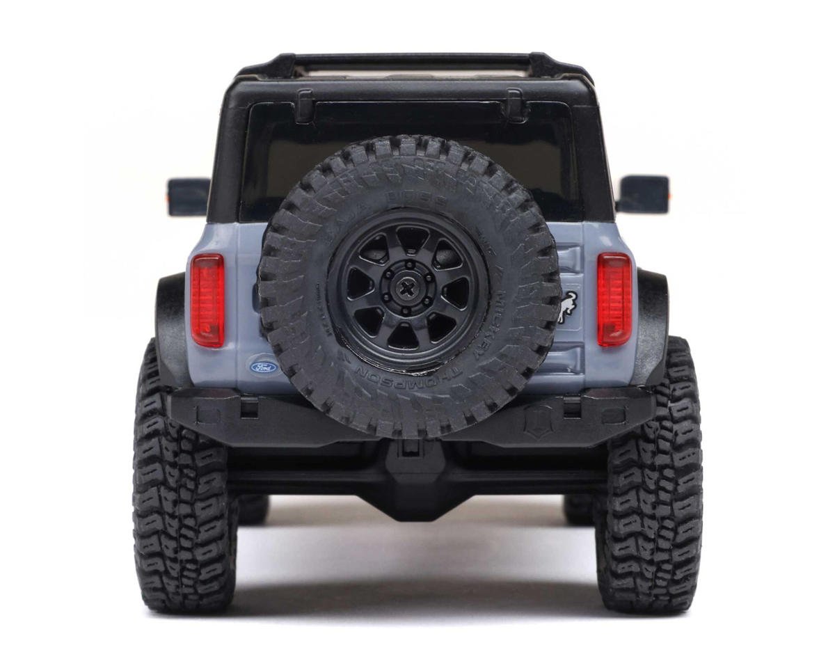 Axial SCX30 Ford Bronco 1/30 4WD RTR Scale Mini Crawler w/2.4GHz Radio, Battery & Charger (Gray) - AXI-2048T2