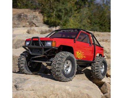 Axial SCX10 III 1987 Toyota SR5 1/10 RTR 4WD Electric Rock Crawler (Red) w/2.4GHz Radio - AXI-2062T2