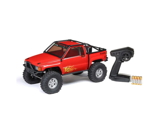 Axial SCX10 III 1987 Toyota SR5 1/10 RTR 4WD Electric Rock Crawler (Red) w/2.4GHz Radio - AXI-2062T2