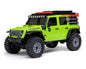 Axial SCX30 Jeep Wrangler JLU 1/30 4WD RTR Scale Mini Crawler w/2.4GHz Radio, Battery & Charger (Green) - AXI-2261T1