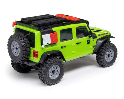 Axial SCX30 Jeep Wrangler JLU 1/30 4WD RTR Scale Mini Crawler w/2.4GHz Radio, Battery & Charger (Green) - AXI-2261T1