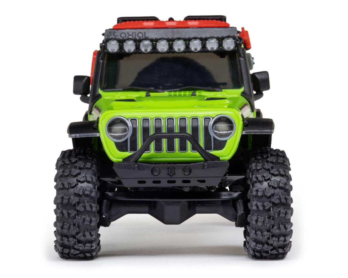 Axial SCX30 Jeep Wrangler JLU 1/30 4WD RTR Scale Mini Crawler w/2.4GHz Radio, Battery & Charger (Green) - AXI-2261T1