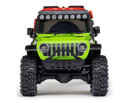 Axial SCX30 Jeep Wrangler JLU 1/30 4WD RTR Scale Mini Crawler w/2.4GHz Radio, Battery & Charger (Green) - AXI-2261T1