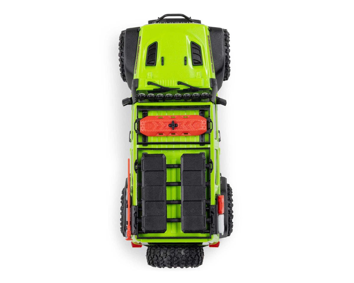 Axial SCX30 Jeep Wrangler JLU 1/30 4WD RTR Scale Mini Crawler w/2.4GHz Radio, Battery & Charger (Green) - AXI-2261T1