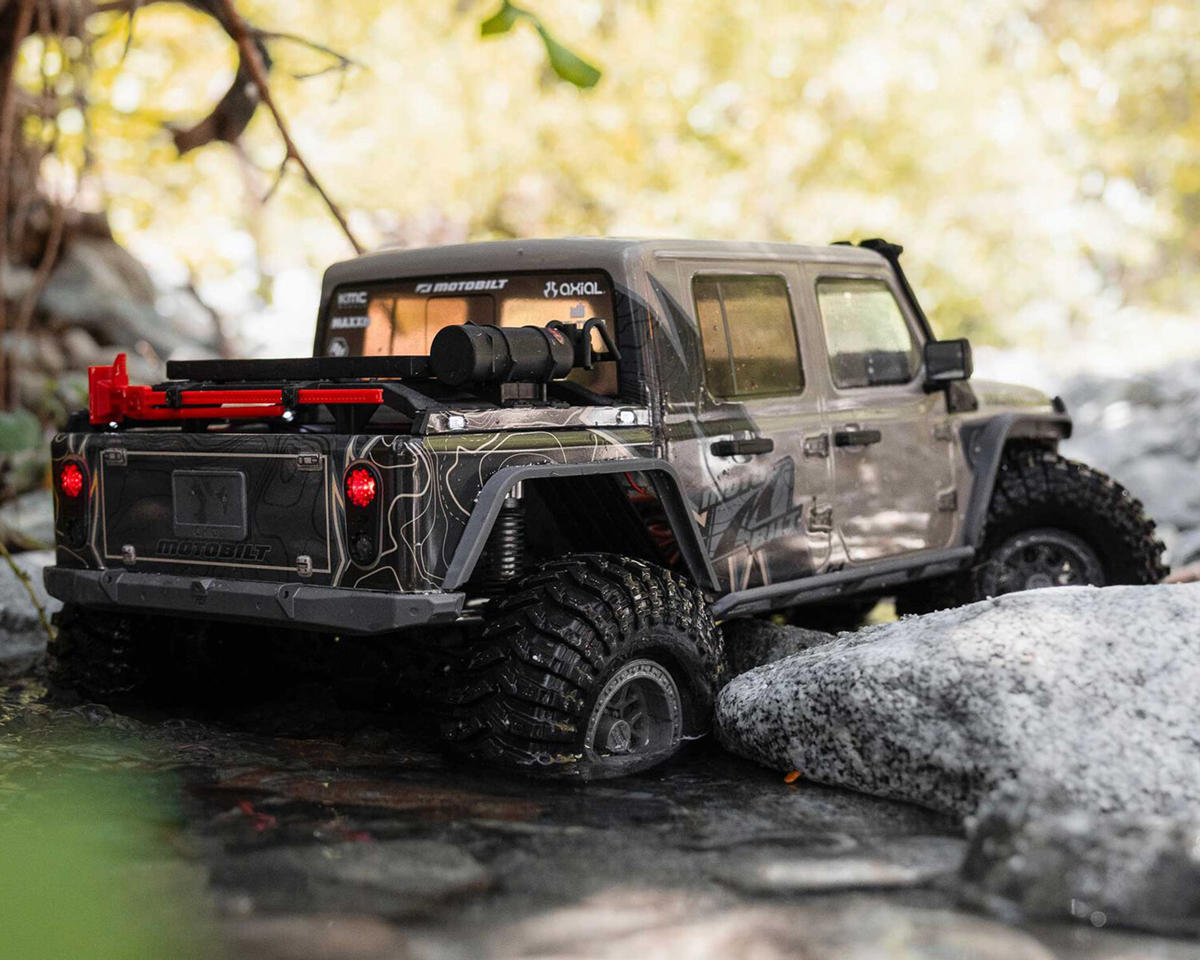 Axial SCX10 III Jeep JT Gladiator 1/10 RTR 4WD Electric Trail Rock Crawler (Tan) w/2.4GHz Radio - AXI-2443T1