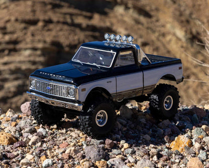 Axial SCX24 1971 Chevrolet C10 1/24 4WD RTR Scale Mini Crawler (Black) w/2.4GHz Transmitter - AXI-3408T1