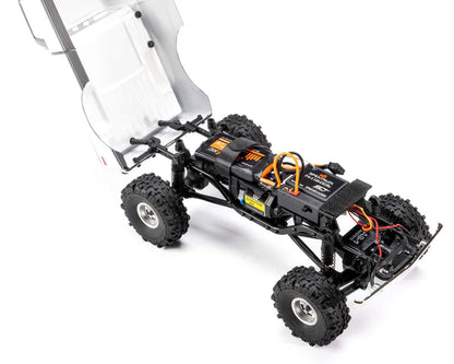 Axial SCX24 1971 Chevrolet C10 1/24 4WD RTR Scale Mini Crawler (Orange) w/2.4GHz Transmitter - AXI-34082T2