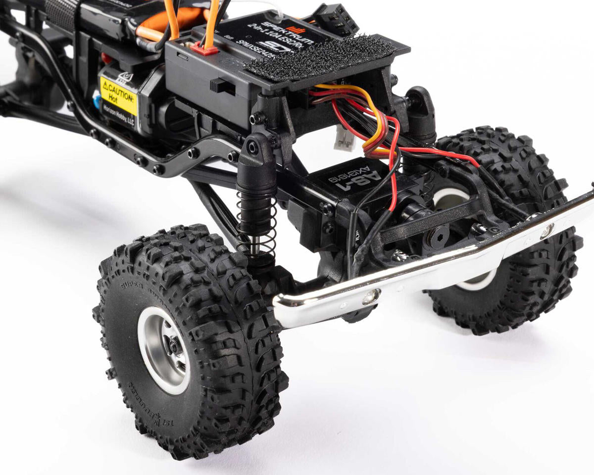 Axial SCX24 1971 Chevrolet C10 1/24 4WD RTR Scale Mini Crawler (Orange) w/2.4GHz Transmitter - AXI-34082T2